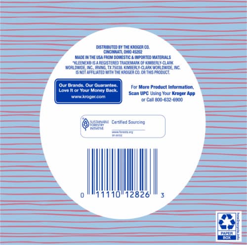 Kroger® Ultra Soft Facial Tissues Perspective: back