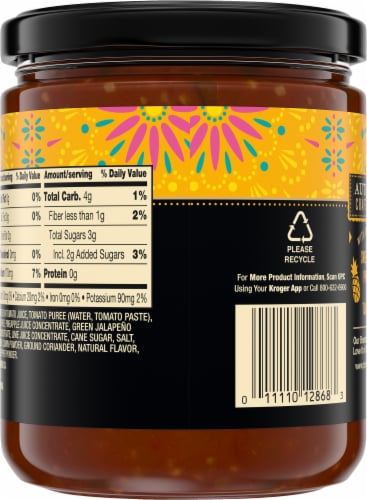 Private Selection® Mango Baja Style Medium Salsa Perspective: back