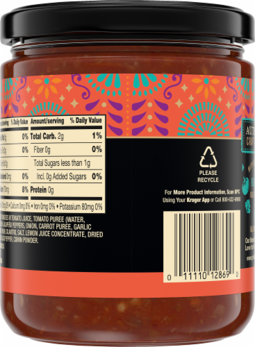 Private Selection® Taqueria Style Medium Salsa Perspective: back