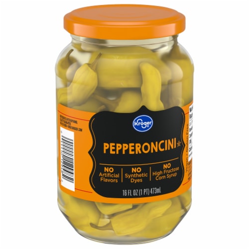 Kroger® Whole Pepperoncini Peppers Perspective: back