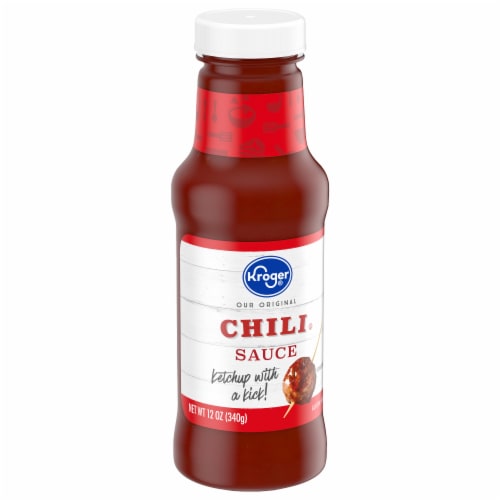 Kroger® Chili Sauce Bottle Perspective: back