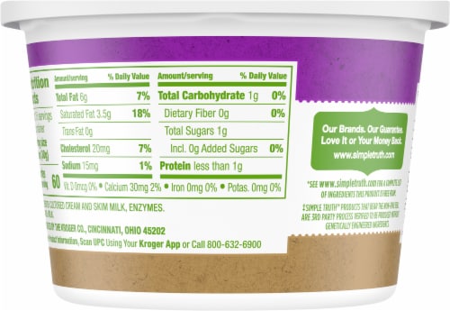 Simple Truth™ All Natural Sour Cream Perspective: back