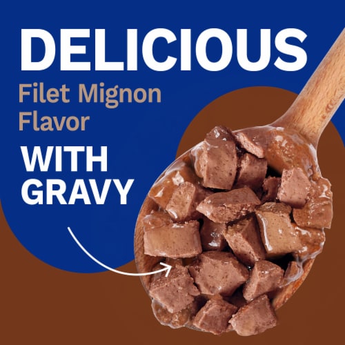 Pet Pride® Adult Wet Dog Food Filet Mignon Flavor Perspective: back