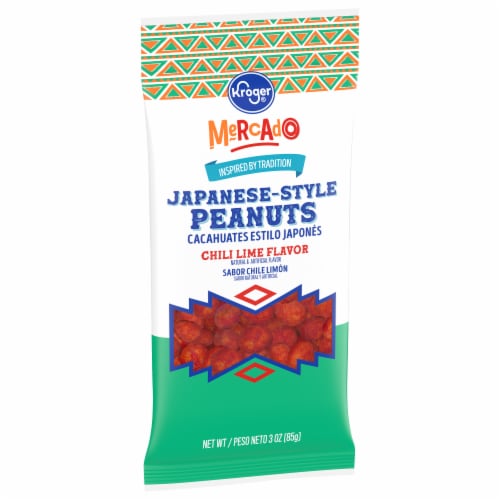 Kroger® Mercado Japanese-Style Chili Lime Peanuts Perspective: back