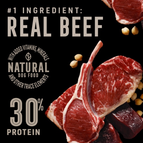 ABOUND® Wild Beginnings Adult Dry Dog Food Beef Venison & Lamb Perspective: back