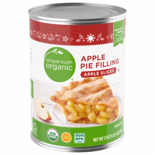 Simple Truth Organic® Apple Pie Filling Slices Perspective: back