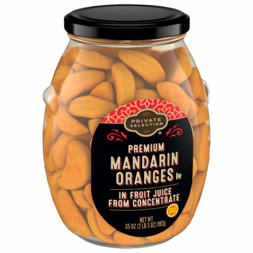 Private Selection® Premium Mandarin Oranges in Fruit Juice from Concentrate Perspective: back