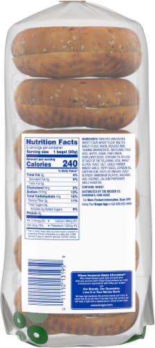 Kroger® Everything Bagels Perspective: back