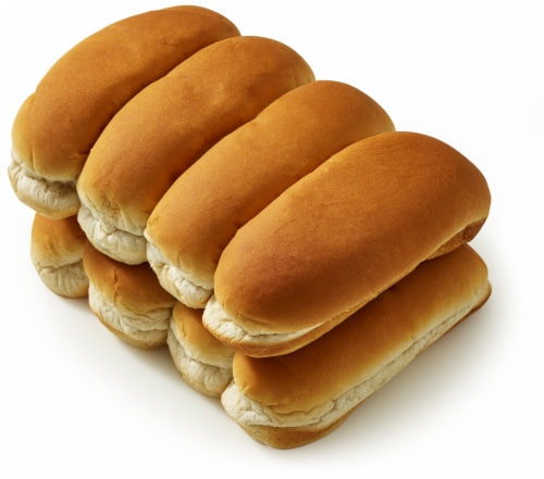 Bakery Fresh Hot Dog Buns Perspective: back