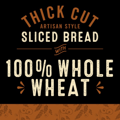 Private Selection® 100% Whole Wheat Bread Thick Cut Perspective: back