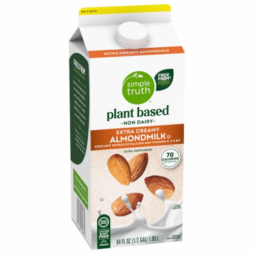 Simple Truth® Plant Based Extra Creamy Almond Milk Perspective: back