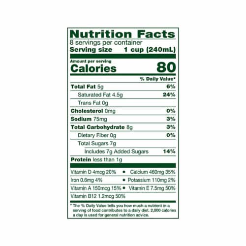 Simple Truth® Dairy Free Original Coconut Milk Half Gallon Perspective: back