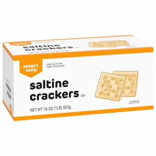 Smart Way™ Saltines Crackers Perspective: back