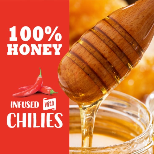 Kroger® Hot Honey Bear Perspective: back