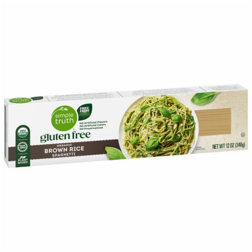 Simple Truth® Gluten Free Organic Brown Rice Spaghetti Pasta Perspective: back