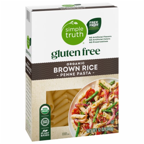 Simple Truth® Gluten Free Brown Rice Penne Pasta Perspective: back