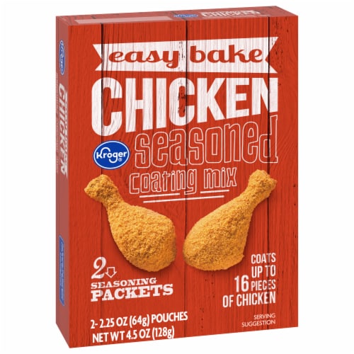 Kroger® Easy Bake Chicken Seasoned Coating Mix Perspective: back