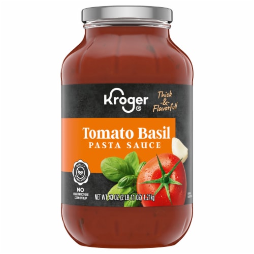Kroger® Tomato Basil Pasta Sauce Perspective: back