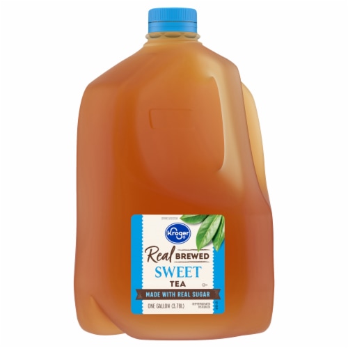 Kroger® Real Brewed Caffeinated Sweet Iced Tea Gallon Perspective: back