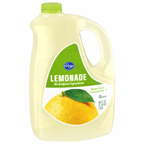 Kroger® Not From Concentrate Lemonade Perspective: back