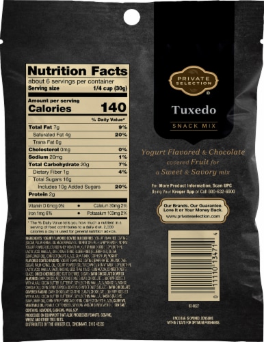 Private Selection® Tuxedo Snack Mix Perspective: back
