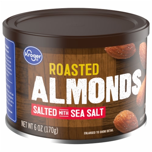 Kroger® Roasted Sea Salted Almonds Perspective: back