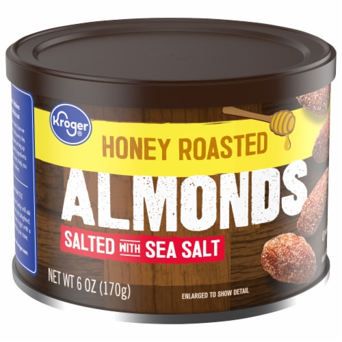 Kroger® Honey Roasted Sea Salted Almonds Perspective: back