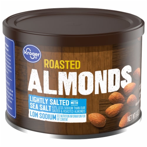 Kroger® Roasted Lightly Sea Salted Almonds Perspective: back