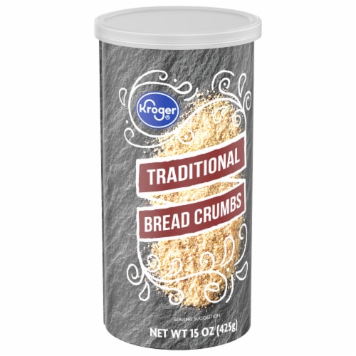 Kroger® Plain Bread Crumbs Perspective: back