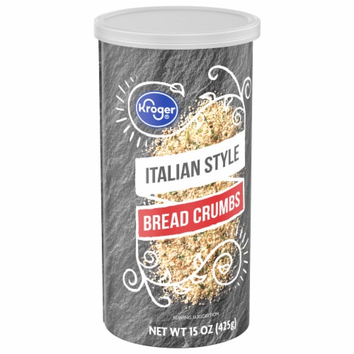 Kroger® Italian Bread Crumbs Perspective: back