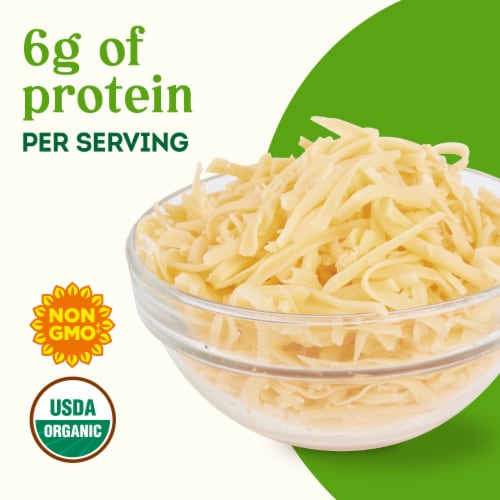 Simple Truth Organic® Low Moisture Part Skim Mozzarella Shredded Cheese Perspective: back