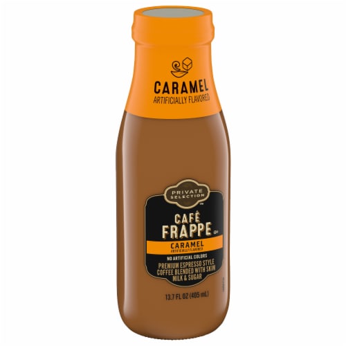 Private Selection® Caramel Cafe Frappe Perspective: back