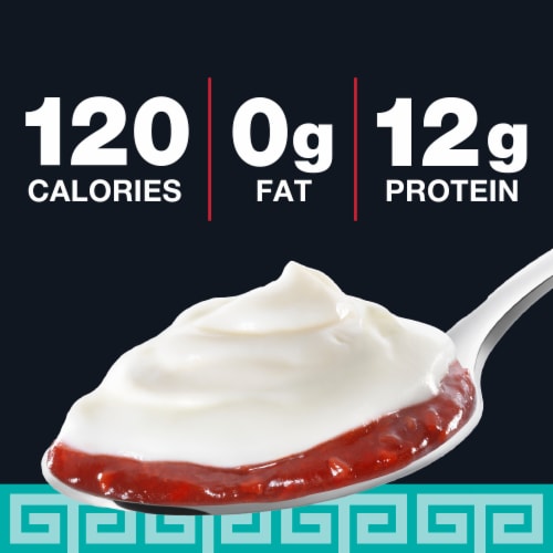 Kroger® Fruit on the Bottom Strawberry Nonfat Greek Yogurt Cup Perspective: back