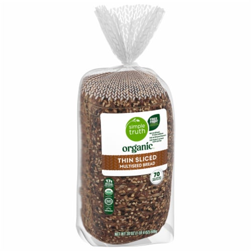 Simple Truth Organic® Thin Sliced Multiseed Bread Perspective: back