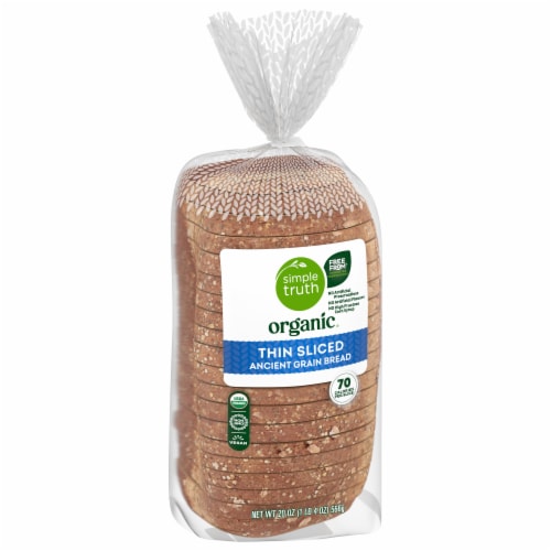 Simple Truth Organic® Thin Sliced Ancient Grain Bread Perspective: back