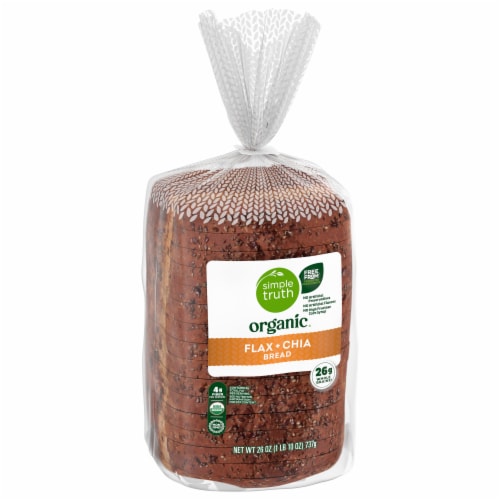 Simple Truth Organic® Flax & Chia Bread Perspective: back