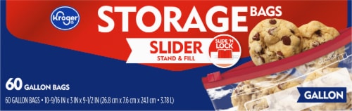 Kroger® Gallon Storage Bag Perspective: back