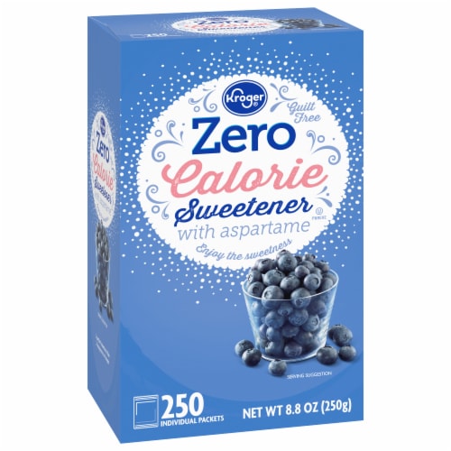 Kroger® Zero Calorie Aspartame Sweetener Perspective: back