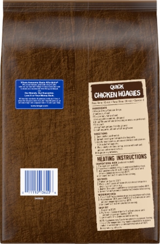 Kroger® Crispy Chicken Strips Perspective: back