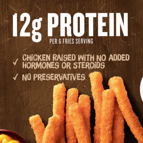 Kroger® Fully Cooked Frozen Chicken Fries Perspective: back