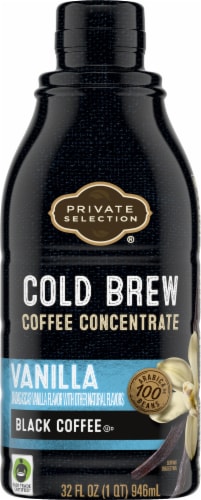 Private Selection® Vanilla Cold Brew Coffee Concentrate Perspective: back