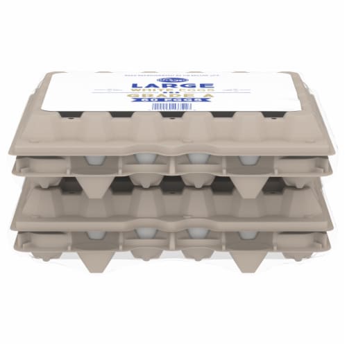 Kroger® Cage Free Grade A Large White Eggs Perspective: back