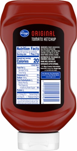 Kroger® Tomato Ketchup Perspective: back