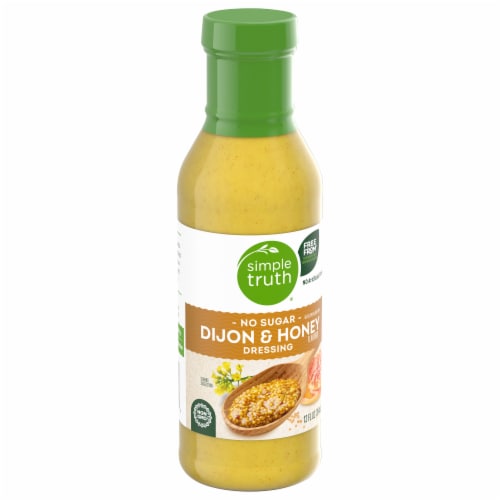 Simple Truth® No Sugar Dijon & Honey Salad Dressing Perspective: back