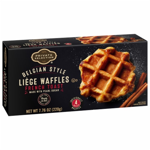 Private Selection® Belgian Style French Toast Liege Waffles Perspective: back