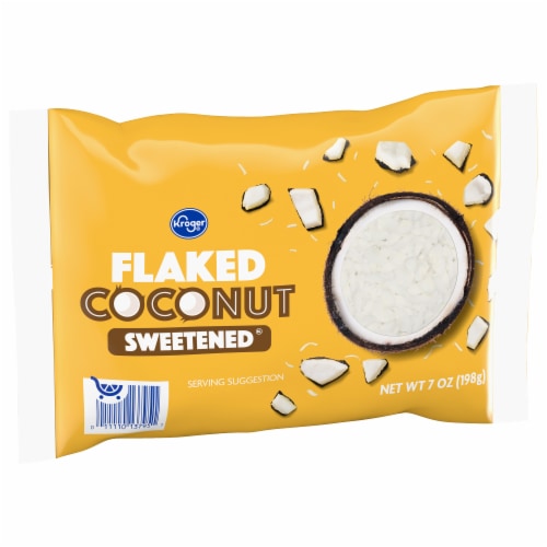 Kroger® Sweetened Coconut Flakes Perspective: back