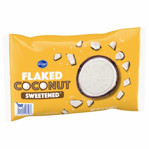 Kroger® Sweetened Coconut Flakes Perspective: back