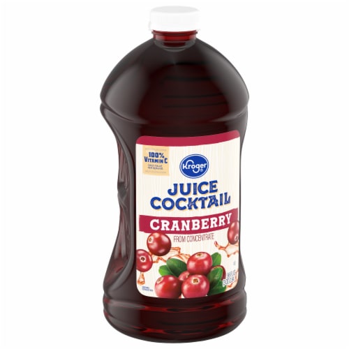Kroger® Cranberry Juice Cocktail Perspective: back