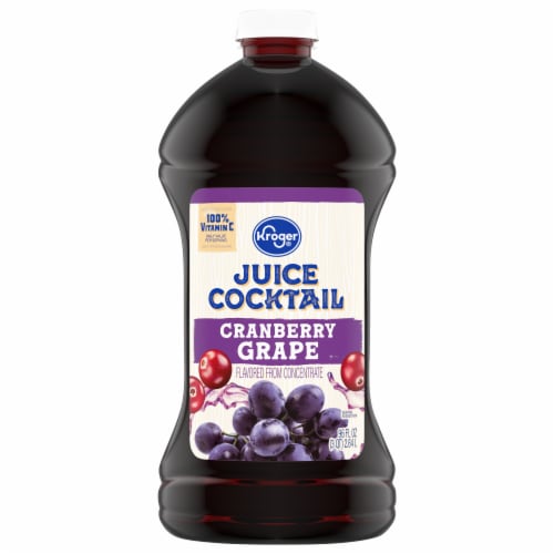 Kroger® Cranberry Grape Juice Cocktail Perspective: back