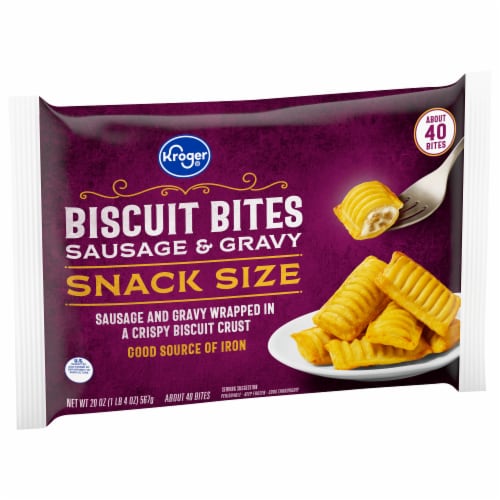 Kroger® Sausage & Gravy Bites Perspective: back